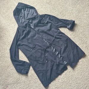 Be Cool Hooded Lightweight Jacket Front Tie